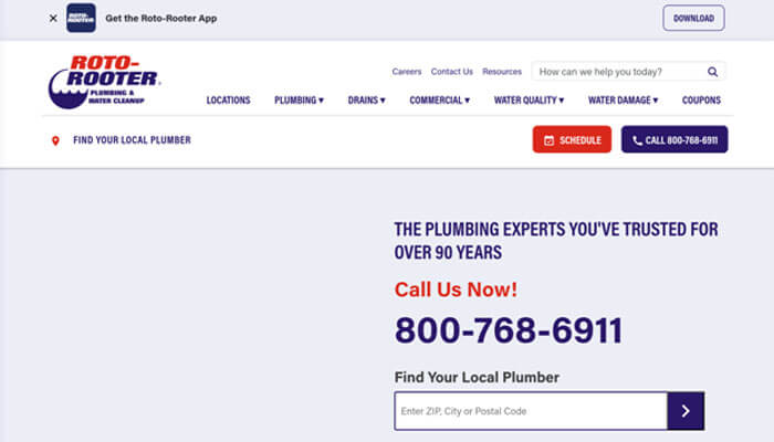 Roto-rooter - best for emergency plumbing and drain cleaning services - tycoonstory | tycoonstory media Roto-rooter plumbing experts providing emergency assistance for toronto for water pressure issues, pipe inspections, and drain services.