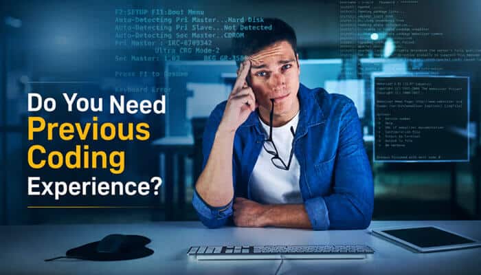 Do you need previous coding experience? - tycoonstory | tycoonstory media Beginner exploring a full stack web developer career path without prior coding experience while learning programming fundamentals, web development, and software engineering concepts.