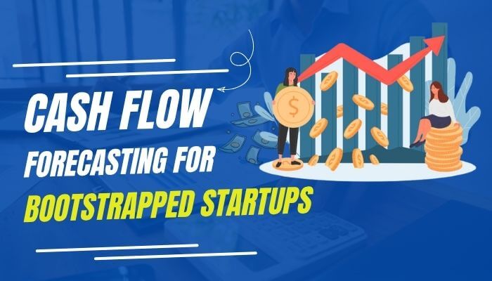 Startup booted financial modeling - tycoonstory | tycoonstory media Startup booted financial modeling illustration showing cash flow forecasting, revenue growth analysis, and financial planning strategies for bootstrapped startups.