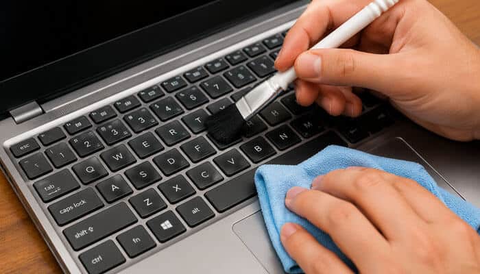 How to fix sticky keyboard keys on a laptop - tycoonstory | tycoonstory media How to fix sticky keyboard keys on a laptop using a soft brush and microfiber cloth for safe keyboard cleaning and maintenance