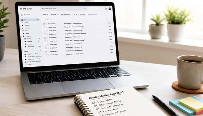 How to organise google alert emails - tycoonstory | tycoonstory media How to set up google alerts and organise incoming alert emails using gmail labels and filters.