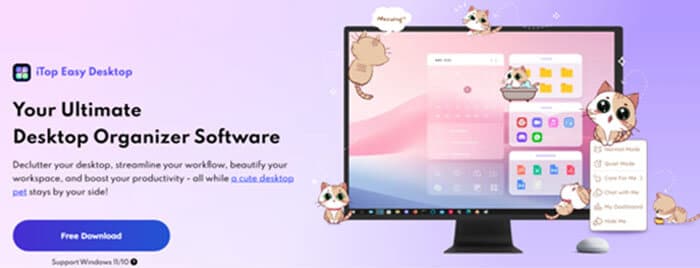 The Simple Solution I Found: iTop Easy Desktop