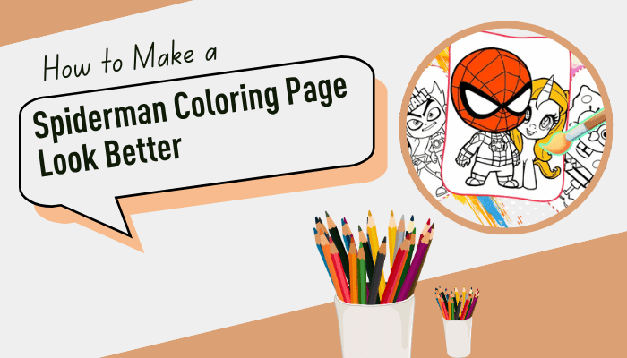 Spiderman coloring page - tyconstory | tycoonstory media How to make a spiderman coloring page look better with creative coloring techniques, vibrant pencil shading, smooth color blending, and detailed superhero artwork that helps kids and spider-man fans create more realistic and eye-catching coloring page designs.