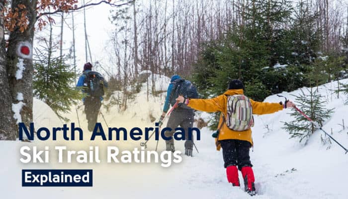 North american ski trail ratings explained - tycoonstory | tycoonstory media What is ski slope difficulty rating explained with north american ski trail ratings showing skiers on a snowy mountain path and understanding beginner to expert terrain levels