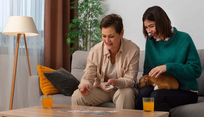 Focusing on practical next steps - tycoonstory | tycoonstory media Support a loved one through the first days of recovery as family members spend quality time together in a calm home environment, providing emotional support, stability, and encouragement during early addiction recovery.