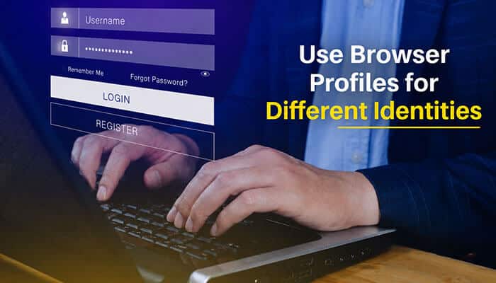 Use shared access instead of shared passwords - tycoonstory | tycoonstory media Secure login interface illustrating how browser profiles help separate multiple online accounts for work, personal, and business identities while improving online privacy, account security, and efficient multi-account management.