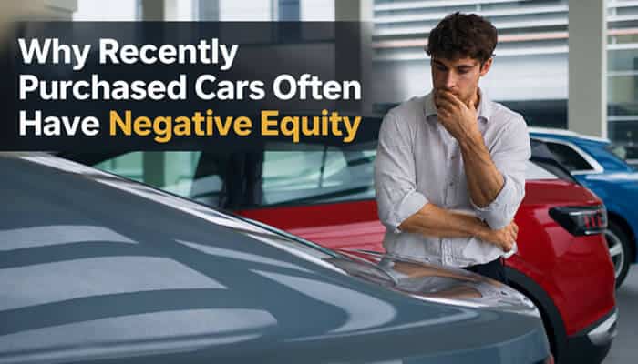 Why recently purchased cars often have negative equity - tycoonstory | tycoonstory media Dealerships helping customers understand negative equity on recently purchased cars, highlighting how depreciation, financing terms, and remaining loan balances impact trade-in value.