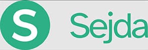 Sejda pdf desktop and online pdf editor - tycoonstory | tycoonstory media Sejda logo: green circle with white s beside teal 'sejda' wordmark on a light background.