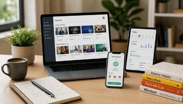 Self-improvement app 2 | tycoonstory media Best apps for self improvement featuring online learning, habit tracking, and productivity tools