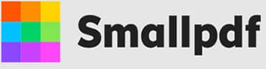 Smallpdf - tycoonstory | tycoonstory media Smallpdf logo with a multicolored grid of squares to the left of the word 'smallpdf' on a light gray background