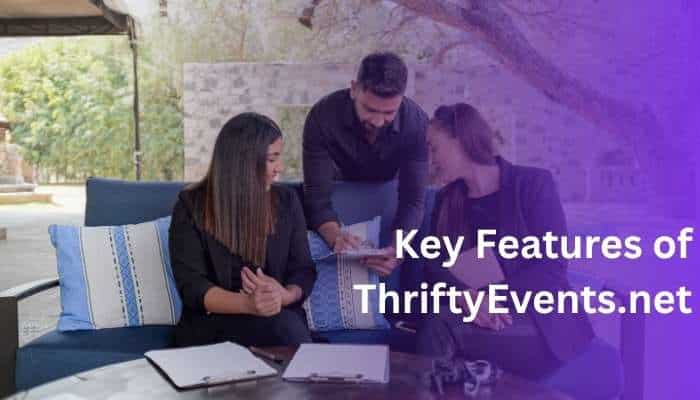 Thriftyevents net 1 | tycoonstory media Thriftyevents net showcasing key event planning features for budgeting, vendor management, and cost-saving strategies
