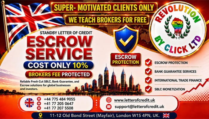 Our services - tycoonstory | tycoonstory media Sblc/bg providers advertising escrow services with 10% escrow cost, broker fee protection, standby letter of credit (sblc), bank guarantee (bg), escrow protection, sblc monetization, and international trade finance solutions for global businesses and investors.