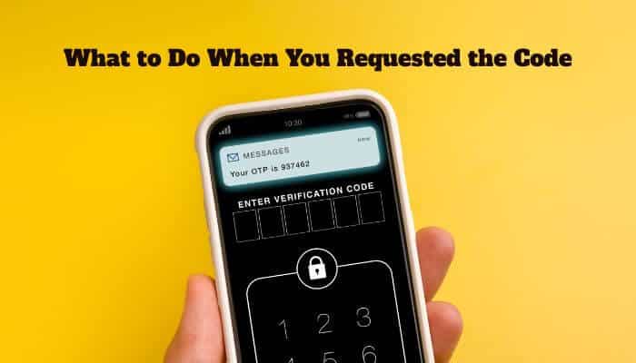 What to do when you requested the code | tycoonstory media Link verification code text displayed on a smartphone during a secure login, showing how to safely enter a one-time verification code on an official website.