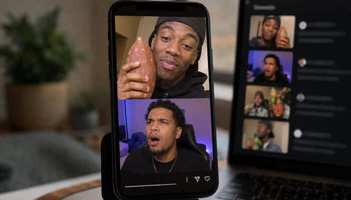 Where did get that yam off yo face come from - tycoonstory | tycoonstory media Get that yam off yo face meme origin shown through a realistic phone video call with a yam prop and shocked reaction.