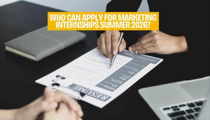 Who can apply for marketing internships summer 2026 1 | tycoonstory media Marketing internships summer 2026 eligibility and resume application process for college students applying for paid marketing internship programs