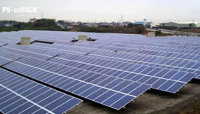 Typical complex soil environments - tycoonstory | tycoonstory media Ground-mounted solar systems featuring large-scale solar panel arrays installed across flat terrain with optimized mounting angles for maximum photovoltaic energy output
