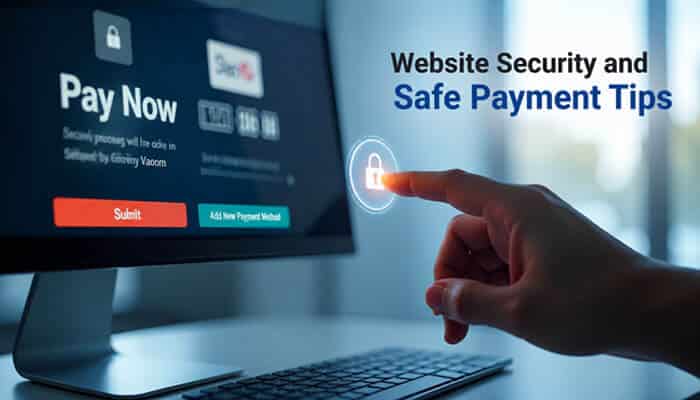 Website security and safe payment tips - tycoonstory | tycoonstory media Ticket sale gamificationsummit payment security screen showing safe online ticket purchase methods, website protection features, and secure transaction verification for event attendees