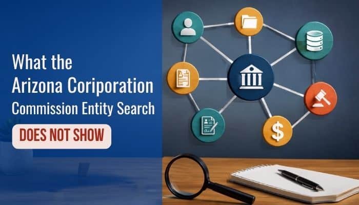 Arizona corporation commission entity search - tycoonstory | tycoonstory media Arizona corporation commission entity search graphic explaining information the online business entity search does not show.