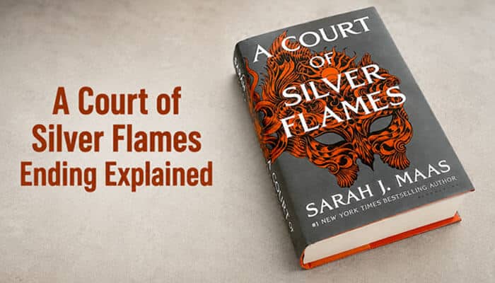 A court of silver flames ending explained - tycoonstory | tycoonstory media A court of silver flames summary by chapter image featuring sarah j. Maas’s novel with an ending explained theme, highlighting the story’s final conflicts and nesta’s transformation.