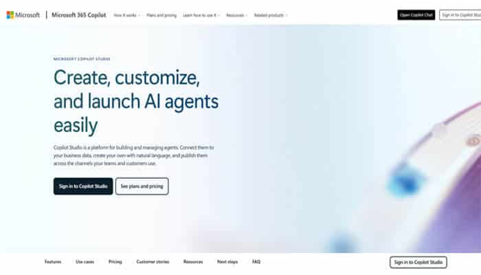 Microsoft copilot studio: low-code agents for microsoft workflows | tycoonstory media Ai agents for power bi can be created and customized with microsoft copilot studio to connect business data and automate ai-driven tasks.