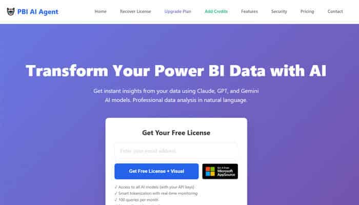 Pbi ai agent: multi-model chat inside power bi | tycoonstory media Ai agents for power bi platform using gpt, claude, and gemini models to analyze business data and generate insights in natural language.