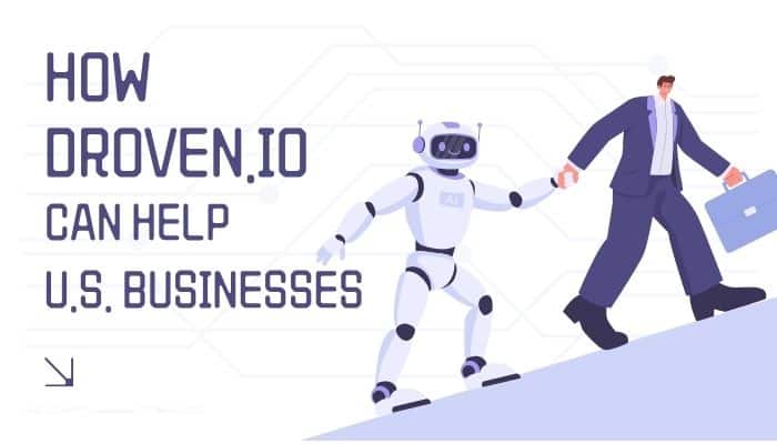 Droven. Io it services in usa - tycoonstory | tycoonstory media Droven. Io it services in usa illustrated with ai-powered business automation, digital transformation, and intelligent technology solutions supporting u. S. Businesses through cloud computing and innovation.
