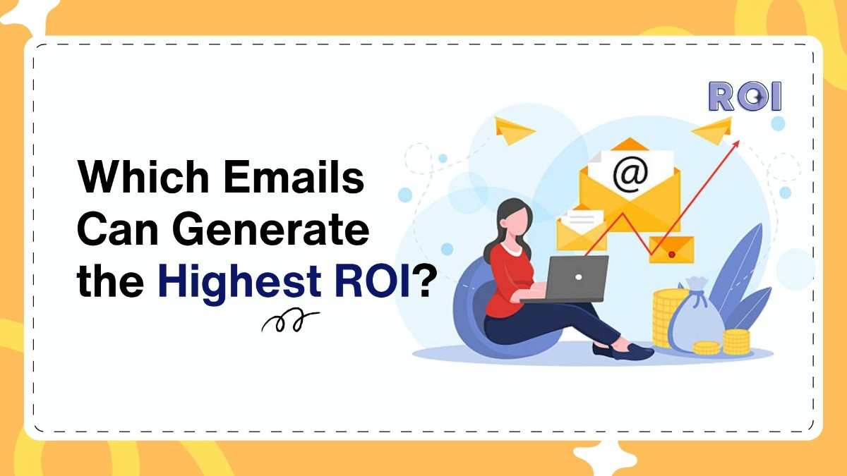Email marketing roi - tycoonstory | tycoonstory media Email marketing roi illustration showing email campaigns, revenue growth, performance tracking, and strategies for generating higher marketing returns.
