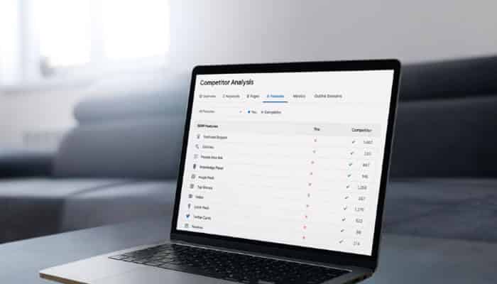Find features your competitors already own - tycoonstory | tycoonstory media How to find serp features opportunity by analyzing competitor rankings, search visibility data, and owned google serp features to improve seo performance
