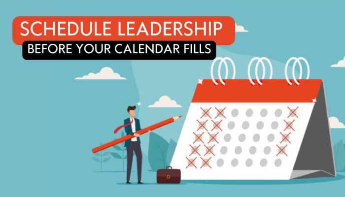 How to balance work and leadership - tycoonstory | tycoonstory media How to balance work and leadership by scheduling leadership priorities before your calendar fills with daily tasks and commitments.