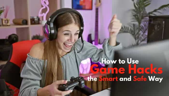 How to use game hacks the smart and safe way - tycoonstory | tycoonstory media Game hacks lcfgamenews from lyncconf image showing a gamer using a controller while highlighting smart, safe gameplay tips and responsible gaming strategies.