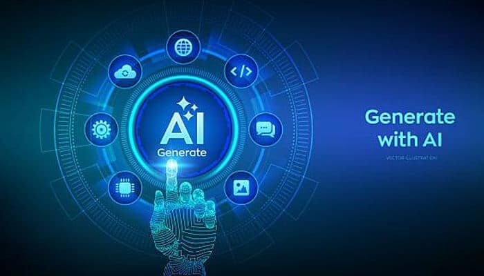 Supporting different types of ai generation | tycoonstory media Ai generation interface showing connected digital tools powered through a unified inference api.
