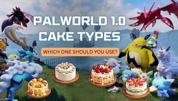 Palworld breeding guide - tycoonstory | tycoonstory media Palworld breeding guide showing palworld 1. 0 cake types, different pals, and cake options used for breeding.