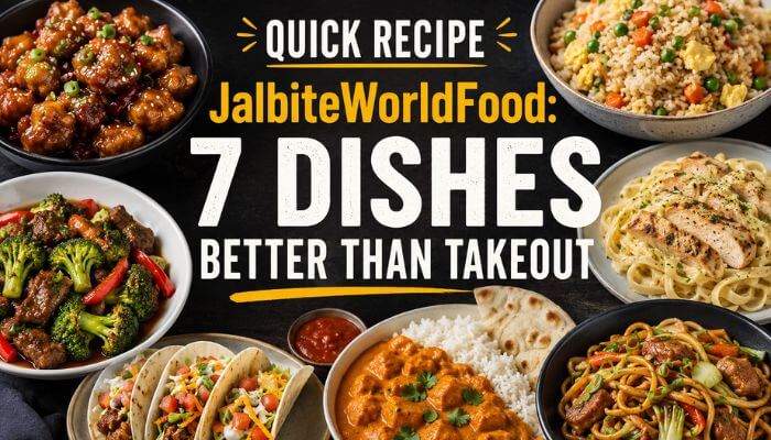 Quick Recipe JalbiteWorldFood: 7 Dishes Better Than Takeout Quick Recipe JalbiteWorldFood: 7 Dishes Better Than Takeout