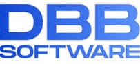 Dbb software - tycoonstory | tycoonstory media Dbb software logo in blue capital letters.