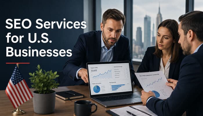 Seo services for u s | tycoonstory media Digital marketing services in usa appkod seo team reviewing organic traffic, keyword rankings and performance data for u. S. Businesses.