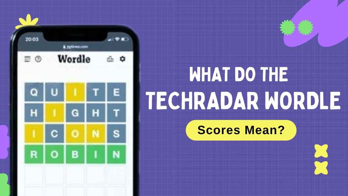 Techradar wordle - tycoonstory | tycoonstory media Techradar wordle image showing a wordle puzzle grid on a smartphone with text explaining what techradar wordle scores mean.