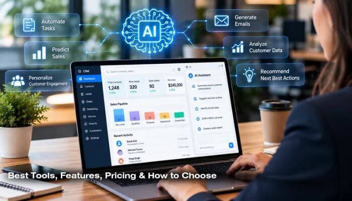 Ai in crm software in 2026 1 | tycoonstory media Ai in crm software automating sales tasks and analyzing customer data