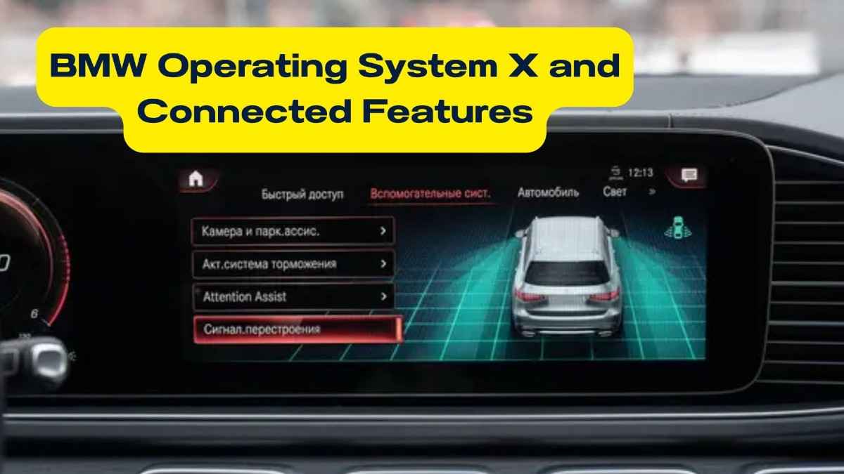 Bmw x5 2027 - tycoonstory | tycoonstory media Bmw x5 2027 infotainment display highlighting bmw operating system x and connected vehicle features, driver assistance settings, and digital controls.
