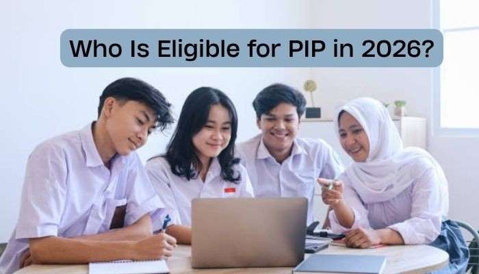 Cek pip 2026 - tycoonstory | tycoonstory media Cek pip 2026 eligibility guide showing students discussing program indonesia pintar requirements, recipient criteria, and education assistance information.
