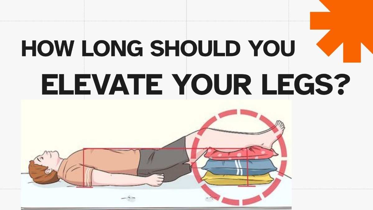 Dangers of sleeping with feet elevated - tycoonstory | tycoonstory media Dangers of sleeping with feet elevated showing a person lying down with legs raised on pillows to explain proper leg elevation, possible risks, and health effects of elevated sleeping positions.