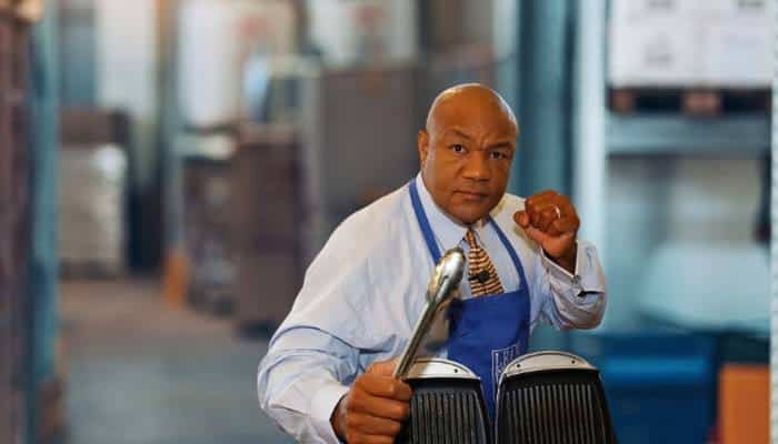 Did george foreman keep receiving grill royalties - tycoonstory | tycoonstory media George foreman net worth featured image showing boxing legend george foreman promoting his iconic george foreman grill, representing his transformation from heavyweight champion to successful entrepreneur through brand endorsements, royalty earnings, and business ventures.