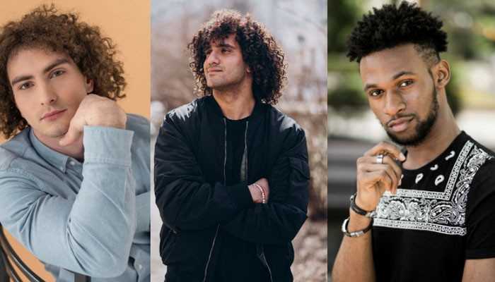 Good hair cuts for boys with curly hair - tycoonstory | tycoonstory media Good hair cuts for boys showcasing three curly hairstyles with natural volume, defined ringlets, layered texture, and a short tapered curly top.