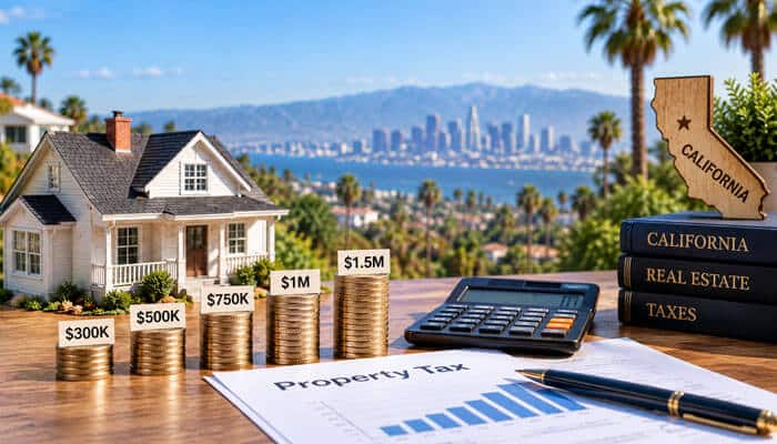 How much is property tax in california by home value - tycoonstory | tycoonstory media How much is property tax in california with home value examples, property tax documents, calculator, and california real estate tax rates comparison.
