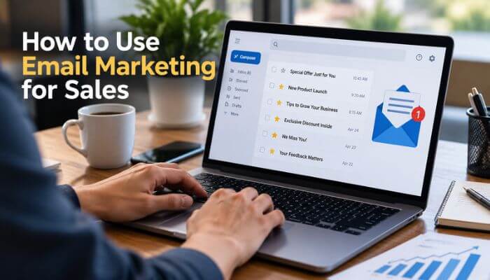 How to use email marketing for sales 1 | tycoonstory media How to use email marketing for sales with targeted email campaigns and customer engagement