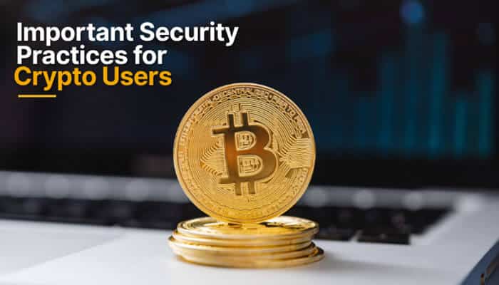 Important security practices for crypto users - tycoonstory | tycoonstory media Crypto 30x. Com security practices image featuring a bitcoin coin and digital technology background, illustrating crypto wallet protection, strong passwords, two-factor authentication, private key security, and safer cryptocurrency use.