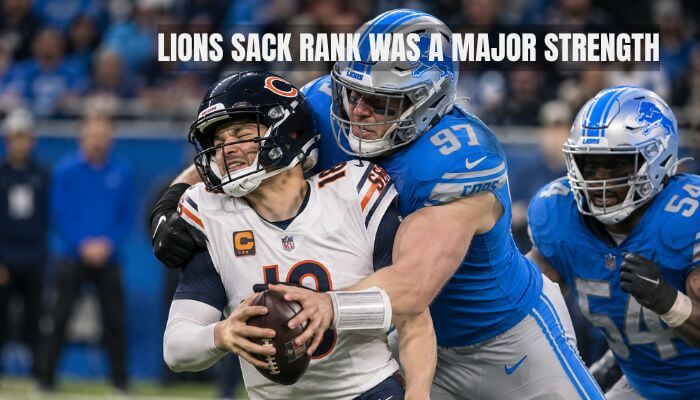 Lions sack rank was a major strength | tycoonstory media Lions defense rank showing detroit lions pass rush and sack strength