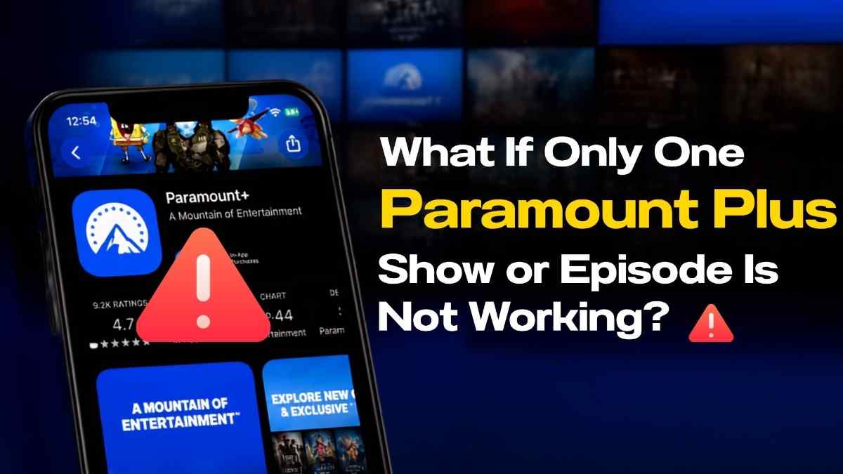 Paramount plus down - tycoonstory | tycoonstory media Paramount plus down troubleshooting guide showing a paramount plus app error, streaming issues, and solutions for fixing unavailable shows or episodes.