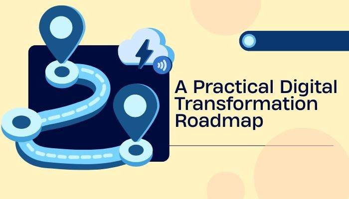 Techytune. Com - tycoonstory | tycoonstory media Techytune. Com digital transformation roadmap illustration showing business technology planning, innovation strategy, and steps for successful digital growth.