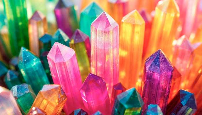 Tourmaline price factors - tycoonstory | tycoonstory media October birthstone tourmaline gemstone crystals displaying vibrant rainbow colors, including pink, green, blue, and yellow shades representing beauty, symbolism, natural formation, and gemstone history