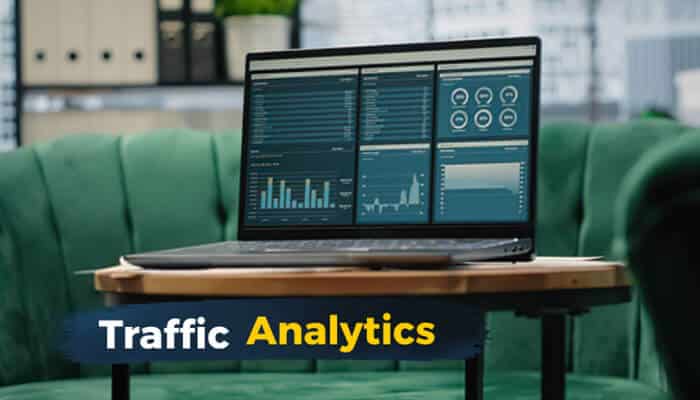 Traffic analytics - tycoonstory | tycoonstory media Adswynk com traffic analytics dashboard showing website performance tracking, visitor insights, click monitoring, engagement data, and digital advertising analytics features.